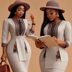 Female Formal Wear, African Dresses For Women Classy, Anniversary Outfits, Church Anniversary, Corporate Dress, Chic Dress Classy, Best African Dresses, Dinner Dress Classy, African Inspired Clothing