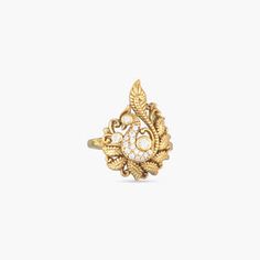 Buy Rohita Antique Rings | Tarinika Laxmi Devi Finger Rings Gold, Peacock Finger Ring, Krishna Pendant Gold For Women, Krishna Gold Ring, Lakshmi Devi Finger Rings For Women, Buy Jewellery Online, Indian Jewellery Design, Traditional Earrings, Kundan Earrings