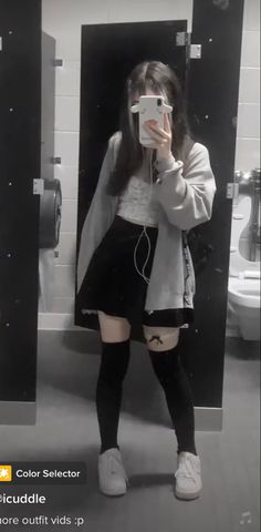 Dark Kawaii Outfits, E Girl Outfits, Alt Outfits, Kawaii Fashion Outfits, Swaggy Outfits, Alternative Outfits, Kawaii Clothes, Teen Fashion Outfits, Dream Clothes