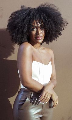 Natural Hair Hairstyles, Black Curly, Braid Out, Coily Hair, Afro Punk, Hair Curly, Hair Game, Aging Gracefully