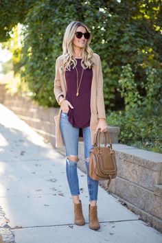 Classy Cardigan, Casual Work Outfits, 가을 패션, Outfits Casual, Fashion Mode