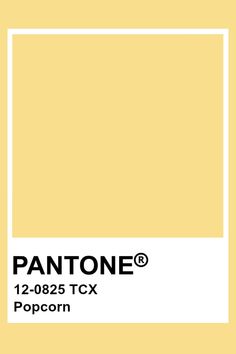 pantone's yellow paint is shown with the words, 12 - 079 tsx