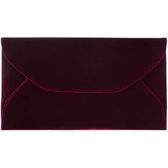 John Lewis Abby Envelope Velvet Clutch Bag , Red (340 ARS) ❤ liked on Polyvore featuring bags, handbags, clutches, red, purple handbags, cocktail purse, red clutches, red evening purse and envelope clutch bag Velvet Clutch Bag, Evening Clutches, Purple Handbags, Envelope Purse, Purple Purse, Velvet Purse, Red Clutch, Velvet Clutch, Envelope Clutch Bag