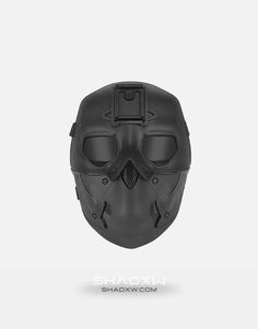 Face mask design: Techwear, warcore Material: PVC, nylon Size: One size Dimension: 23.5*18.5cm Features: Night vision adapter base, breathable cloth, sponge cushions, lenses to protect eyes Black head gear included Weight: 460g Free shipping Black warcore mask with headgear The Warcore Mask is a protective gear inspired by military personnel and extreme sport enthusiasts alike. Designed with the latest in advanced technology, the Warcore Mask offers superior protection against any potential thre Black Shock Resistant Protective Gear For Outdoor, Wear-resistant Black Protective Gear For Outdoor, Black Helmet Shaped Mask For Protection, Black Helmet-shaped Masks And Prosthetics For Protection, Black Protective Gear With Shock Resistance, Black Shock Resistant Protective Gear, Shock Resistant Black Protective Gear, Warcore Mask, Functional Black Shock Resistant Protective Gear