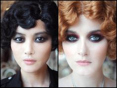 1920s Makeup Flapper, Retro Makeup, Chanel Makeup