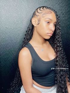 Lemonade Braids Hairstyles, Lemonade Braids, Braided Hairstyles For Black Women Cornrows, Feed In Braids Hairstyles, Box Braids Hairstyles For Black Women, Cute Braided Hairstyles, Braids Hairstyles Pictures, Braided Cornrow Hairstyles, Cute Box Braids Hairstyles