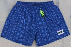 Perfect for Mellow Breaks and Sunny Beaches Hand Drawn Original Art 100% Nylon 100% Fun Mesh Liner Board Shorts/Trunks, Great for the water Blue Bottoms For Water Sports During Beach Season, Blue Bottoms For Water Sports In Beach Season, Blue Swim Trunks For Summer Outdoor, Blue Swimwear For Water Sports In Spring, Blue Bottoms For Water Sports In Summer, Casual Blue Swimwear For Water Sports, Blue Bottoms For Outdoor Beach Season, Blue Bottoms For Beach Season Outdoor, Blue Bottoms For Beach Season Outdoor Activities