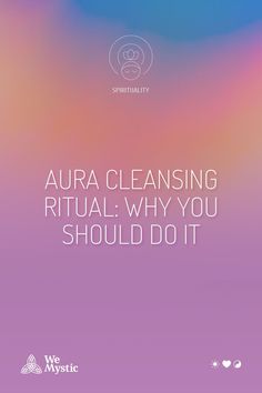 Often, even rested and with a full day ahead, something does not seem to work well. The tiredness of unexplained origin, spiritual disturbances, frequent yawning and bad vibrations surrounding you. For this, the individual who suffers from such spiritual intervention can perform an aura cleansing ritual in order to treat the symptoms and negative events. How To Cleanse My Aura, Aura Cleansing Ritual, Spiritual Cleansing Shower Ritual, How To Remove Negative Energy From Aura, Cleanse Your Aura, Cleansing Rituals, Cleansing Ritual