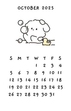 a calendar with an elephant sitting on top of it