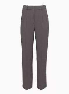 THE EFFORTLESS PANT | Aritzia Effortless Pant, Japanese Crepe, Crepe Trousers, Japanese Crepes, Flattering Pants, Knife Pleats, T Shorts, High Rise Pants, Crepe Fabric