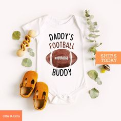 Whether you're looking for gift ideas for Father's Day ,Baby Shower, baby announcements or newborn bodysuits ... Our personalized t-shirts and bodysuits are super soft and washable by machine . * * * * * * * * * * * * * * * * * * * * * * * * * * * * * SHIPPING: Your needs are important to us and we want to get your product to you as quickly as possible, your handmade baby bodysuit will be shipped through USPS. * * * * * * * * * * * * * * * * * * * * * * * * * * * * * GUARANTEE: We stand behind o Personalized White Onesie For Father's Day, Family Matching Onesie With Name Print For Father's Day, Father's Day Family Matching Onesie, Father's Day Gift Onesie With Letter Print, Basketball Baby Shower, Sports Baby Shower, Basketball Baby, Sports Baby, Funny Baby Clothes