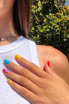 Bright Nails, Nail Jewelry, Fire Nails, Nail Paint, Dope Nails