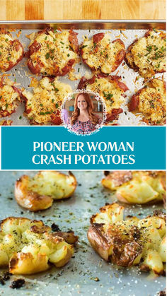 Pioneer Woman Crash Potatoes Can Potatoes Recipes, Bbq Chicken Strips, Pioneer Woman Appetizers, Pioneer Woman Roast, Crash Potatoes, Pioneer Woman Potatoes, Crash Hot Potatoes, Food Network Recipes Pioneer Woman, Ree Drummond Recipes