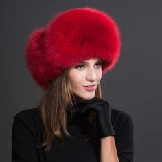 FREE SHIPPING ON ALL ORDERS OVER $50 | 100% SATISFACTION GUARANTEED Click "ADD TO CART" To Get Yours Now | Up To 60% OFF✨ Embrace the cold weather in style with Arimonz Women Natural Fur Caps Ushanka Hat. This luxurious Thick Warm Ears winter hat combines traditional design with modern elegance, providing exceptional warmth and comfort. Made from premium natural fur, this ushanka features cozy earflaps that can be worn down for added warmth or tied up for a chic look. Features: 📌 Traditional Ru Warm Red Winter Hat, Red Wide Brim Winter Hat, Red Brimmed Winter Hat, Fur Ushanka Hat, Hats For Winter, Ushanka Hat, Russian Hat, Ear Cap, Fur Hats