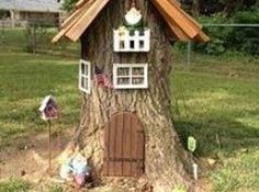 an image of a tree house on facebook