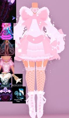 Royal High Outfit Tutorial, Royale High Outfits With Ww Heels, Royal High Outfits Ideas Aesthetic, Food For Thought Royale High Outfit, Rh Outfit Hacks, Cute Royale High Outfits, Royale High Journal Ideas