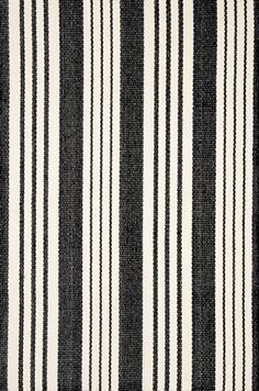 black and white striped fabric with vertical stripes