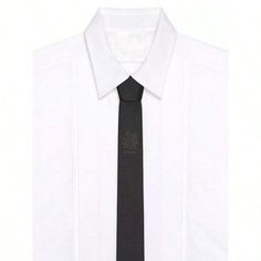 Color:Black \nStyle:Casual \n Men Ties, Givenchy Logo, Ties Mens, Givenchy, Silk, ? Logo, Free Shipping, Black, Color