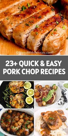 the best pork chops and easy pork chops are on this page for everyone to enjoy