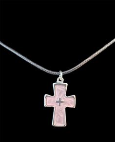 Vintage antique style pink pearl shell cross necklace. Very beautiful shimmery opal pearl irredecent pink pearl color with sterling silver. Cross measures 1.6 inches in height and 1 inch in width. Chain measures 16 inches can be extended up to 18. Shell Cross, Silver Cross Necklace, Sterling Silver Cross Necklace, Antique Pink, Style Pink, Sterling Silver Cross, Pearl Shell, Pink Pearl, Pearl Color