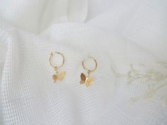 Butterfly Earrings Butterfly Lover Jewelry Butterfly Lover - Etsy Jewelry Butterfly, Hummingbird Earrings, Lover Jewelry, Earrings Butterfly, Thread Earrings, Butterfly Birthday, Design Minimalist, Butterfly Jewelry, Gold Butterfly