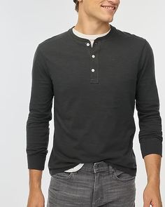 J.Crew Factory - Everyday Deals On Sweaters, Denim, Shoes, Handbags & More Tactical Clothing, Henley Tee, Denim Shoes, J Crew Factory, Accessories Store, Collar And Cuff, Online Purchase, J Crew, Shop Now