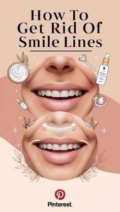 How to Get Rid of Smile Lines Smile Lines Get Rid Of, Laugh Lines, Smile Lines, Nasolabial Folds