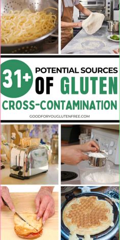 the cover of 31 potential sources of gluten cross - contamnations