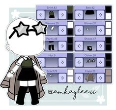 a cartoon character standing in front of a computer screen with five stars on the top