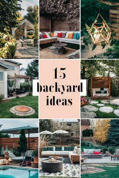 Creative Backyard Ideas, Backyard Decor Ideas, Inexpensive Backyard Ideas, Ideas For Small Yards, Creative Backyard, Comfortable Outdoor Furniture, Vertical Succulent Gardens, Backyard Ideas For Small Yards, Small Yards