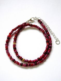 This red choker is made with size 8 mixed Czech beads. It is 16 inches long and has an additional 2 inch extender. This necklace will be slipped into an organza bag and shipped in a bubble mailer. Red Choker, Bordeaux Color, Czech Beads, Organza Bags, Chain Styles, Seed Beads, Heart Shapes, Etsy Gifts, Beaded Necklace