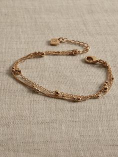 Delicate Bracelets For Layering, Delicate Layering Bracelets, Delicate Chain Bracelet For Layering, Chic Metal Bracelet With Delicate Chain, Chic Metal Bracelets With Delicate Chain, Elegant Multi-strand Bracelets For Everyday, Elegant Multi-strand Bracelets For Layering, Elegant Multi-strand Layering Bracelets, Everyday Elegance Jewelry Bracelet