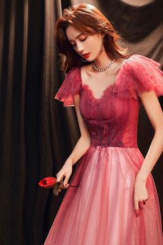 • Worldwide free express shipping; • Tiny shining decoration make you eye-catching and romantic; • Highlight the waist, make your figure more attractive; • Combination of elegant, dreamy and sweet. Elegant Ombre Cocktail Dress, Elegant Rose Red Evening Dress, Elegant Ombre Party Dress, Elegant Gradient Color Party Dress, Elegant Ombre Dress For Prom, Elegant Ombre Prom Dress, Summer Dress Outfits Casual, Cheap Evening Gowns, Party Long Dress