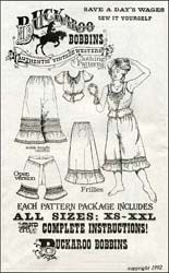 an advertisement for women's clothing from the early 1900's, including skirts and shorts