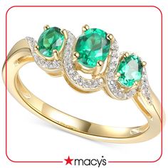 in stock Oval Jewelry For Anniversary From Macy's, Macy's Jewelry With Halo Setting For Anniversary, Macy's 14k Gold Promise Ring, Classic Jewelry With Pave Setting For May Birthstone, Macy's Yellow Gold Ring For Anniversary, Macy's 14k Gold Diamond Ring, Macy's Yellow Gold Anniversary Ring, Macy's 14k Gold Diamond Ring For Anniversary, Macy's 14k Gold Rings For Anniversary