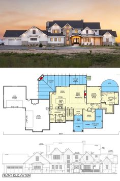 the floor plan for this house is very large and has lots of space to put in it