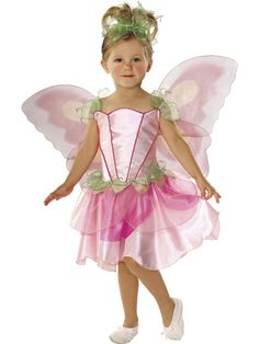 Lovely, elegant and adorable, this pink butterfly fairy child costume will have your little girl flying high all Halloween long! Including fairy dress, 22in wings and matching wristlet your little princess has a complete and comfortable costume that is perfect for Halloween or just everyday play time! Made of high-quality and durable polyester! Add a princess tiara for an extra royal touch! Shop our full selection of fun and awesome Halloween costumes and accessories for children and toddlers! A Fairy Costume For Girl, Fairy Fancy Dress, Pixie Costume, Fairy Halloween Costumes, Girls Fancy Dress, Hallowen Ideas, Pink Satin Dress, Spring Fairy, Pink Fairy