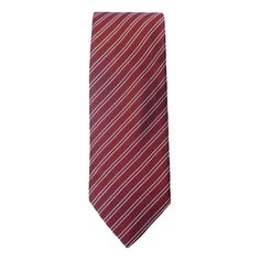 Michael Kors Burgundy Red Gray Double Rib Stripe Silk Slim Tie Michael Kors Presents A Fine Update On A Classic Pattern With This Handsome, Woven Stripe. Brand: Michael - Michael Kors Material: 100% Silk Cleaning: Dry Clean Color: Burgundy Red Multi Width: 2 3/4" Condition: Nwt - New With Tags All Items Come From A Non-Smoking Home. Classic Red Ties For Summer, Red Fitted Summer Tie, Slim Tie, Beige Plaid, Pastel Stripes, Michael Kors Accessories, Stripe Silk, Tie Colors, Khaki Color