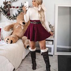 christmas outfit women party
#christmasoutfitwomenparty Christmas Outfit Women Party, Christmas Fashion Outfits, Cute Christmas Outfits, Christmas Outfits Women, Shein Outfits, Christmas Outfits, Cute Winter Outfits, Themed Outfits