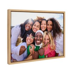 a group of women taking a photo together