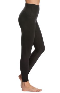 The sleek design of these gym-ready leggings is thanks to the Slim-X compression fabric and a wide, dig-free waistband that supports and smoothes. Style Name:Spanx Active Leggings. Style Number: 5627005. Swimming Activities, Compression Fabric, Active Leggings, Active Women, Moisture Wicking Fabric, Sleek Design, Capsule Wardrobe, Full Length, Nordstrom