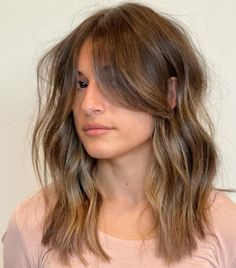 Trendy We Fryzurach, Long Shiny Hair, Long Bangs, Step Cut, Long Bob, Metallic Hair, Hairstyles Haircuts