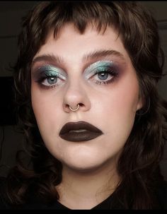 Whimsigoth Makeup, Makeup Nails Designs, Edgy Makeup, Eye Makeup Art