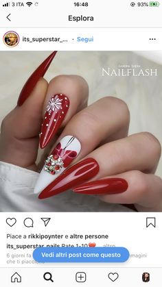 Winter Nail Art Designs, Christmas Nail Art Ideas, Bridal Nail Art, Festive Nail Art, Elegant Christmas Trees, Christmas Gel Nails, Cute Acrylic Nail Designs, Super Nails