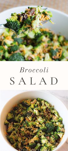 broccoli-salad Vegetarian Side Dishes, Pea Recipes