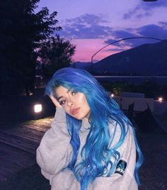 Fantasy Hair, Hair Color Blue, Dye My Hair, Hair Inspo Color, Rainbow Hair, Grunge Hair, Dream Hair, Crazy Hair, Aesthetic Hair