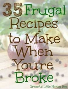 five frugal recipes to make when you're broke