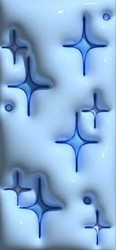 an abstract blue and white background with wavy shapes