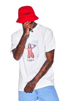 The Vixen Logo Bucket Hat is finally here, featuring an embroidered logo on a cotton twill fabric. Unisex - One Size Fits Most Crown Height - 3 1/2"100% bio-washed chino twill Cotton Hats With Graphic Print For Summer, Summer Cotton Hats With Graphic Print, Cotton Summer Hat With Graphic Print, Crown Heights, Twill Fabric, Cotton Twill Fabric, Cotton Twill, Bralette, Apparel Accessories