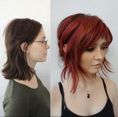 Goth Bob Haircut, Punk Bob Haircut, Edgy Bob, Classic Bob Haircut, Rocker Hair, Trendy Bob, Bob Haircut Ideas, Goth Hair, Hair Color Streaks